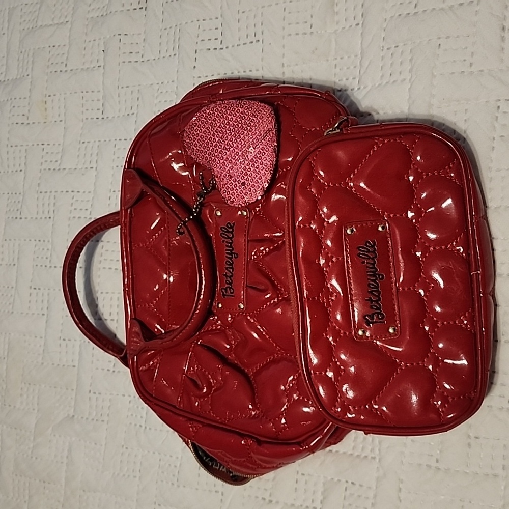 Red Make up bags